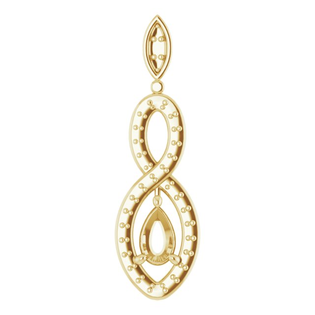 Infinity-Inspired Pendant