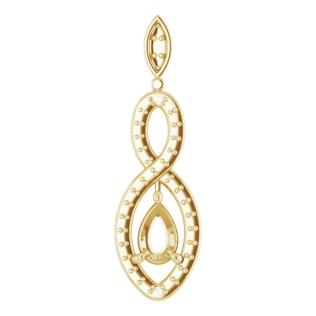 Infinity-Inspired Pendant