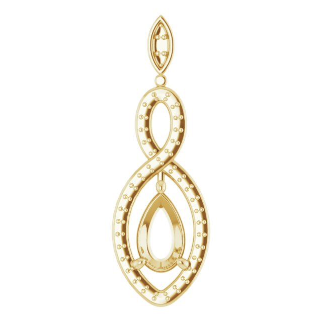 Infinity-Inspired Pendant
