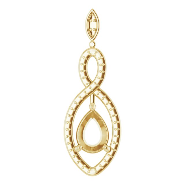 Infinity-Inspired Pendant