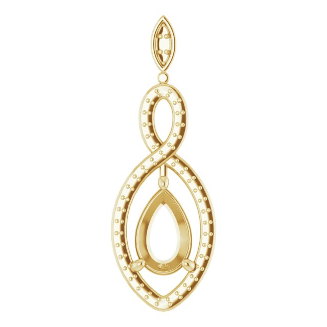 Infinity-Inspired Pendant