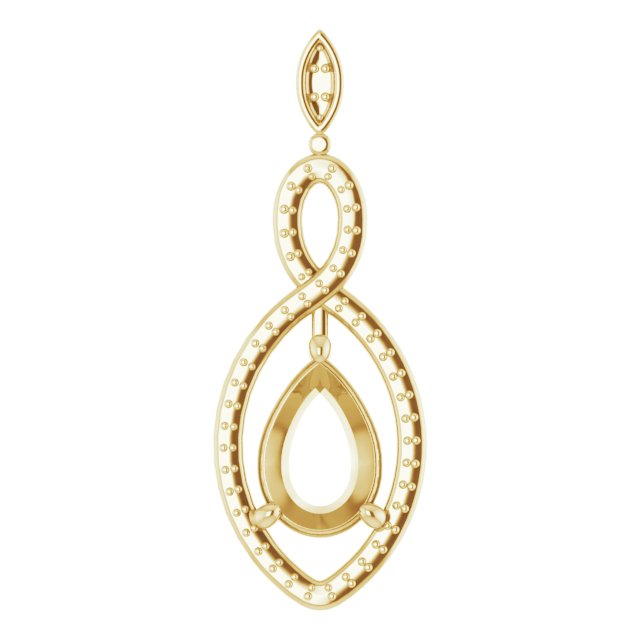 Infinity-Inspired Pendant