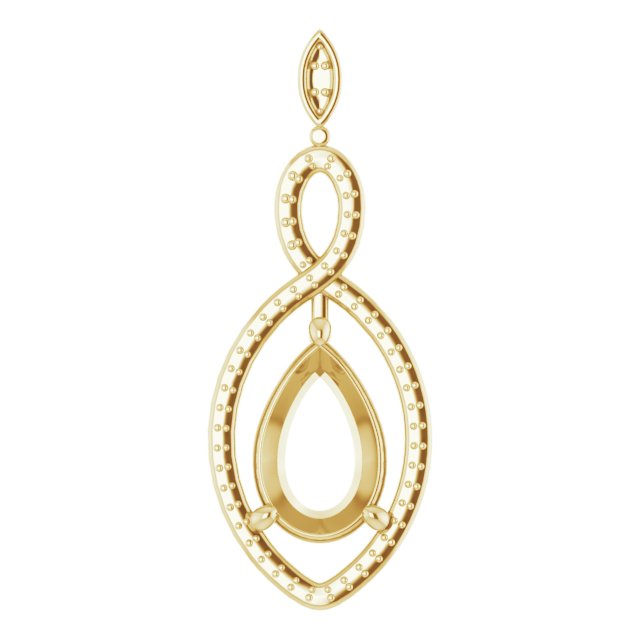Infinity-Inspired Pendant