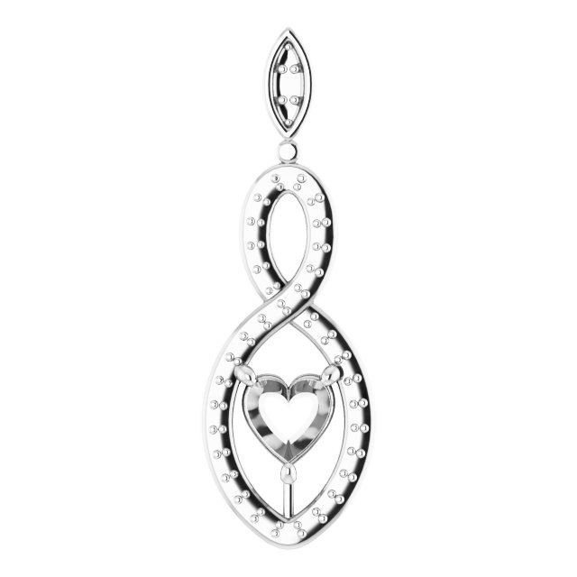 Infinity-Inspired Pendant