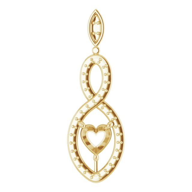 Infinity-Inspired Pendant