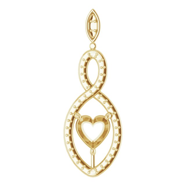 Infinity-Inspired Pendant
