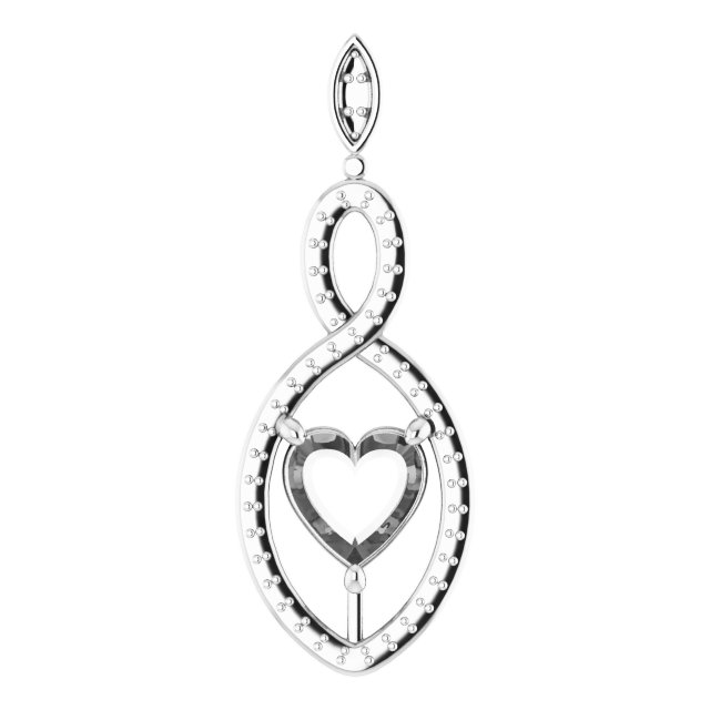 Infinity-Inspired Pendant