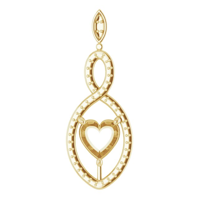 Infinity-Inspired Pendant