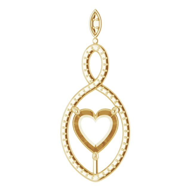 Infinity-Inspired Pendant