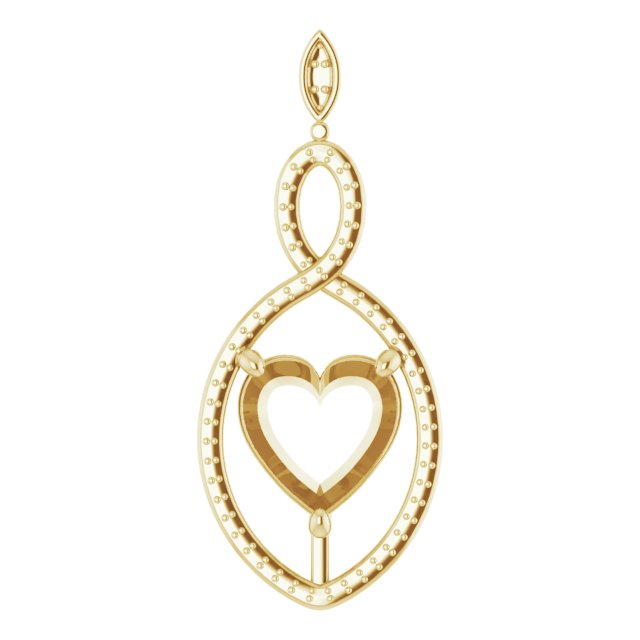 Infinity-Inspired Pendant