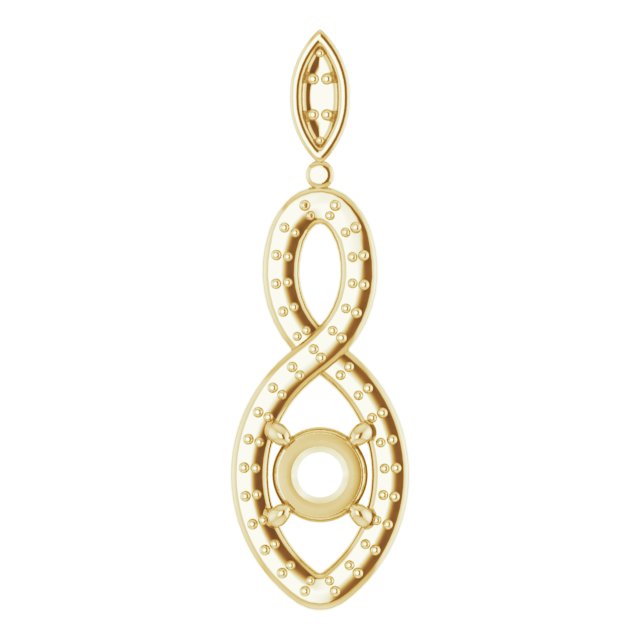 Infinity-Inspired Pendant