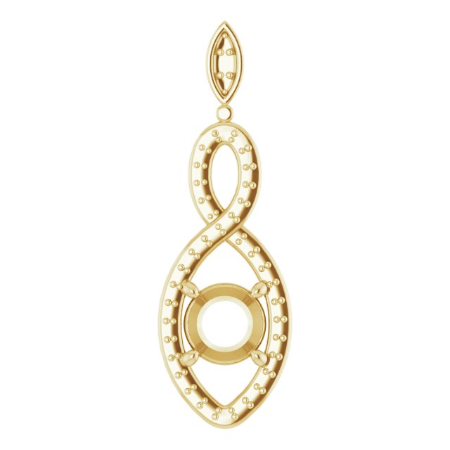 Infinity-Inspired Pendant