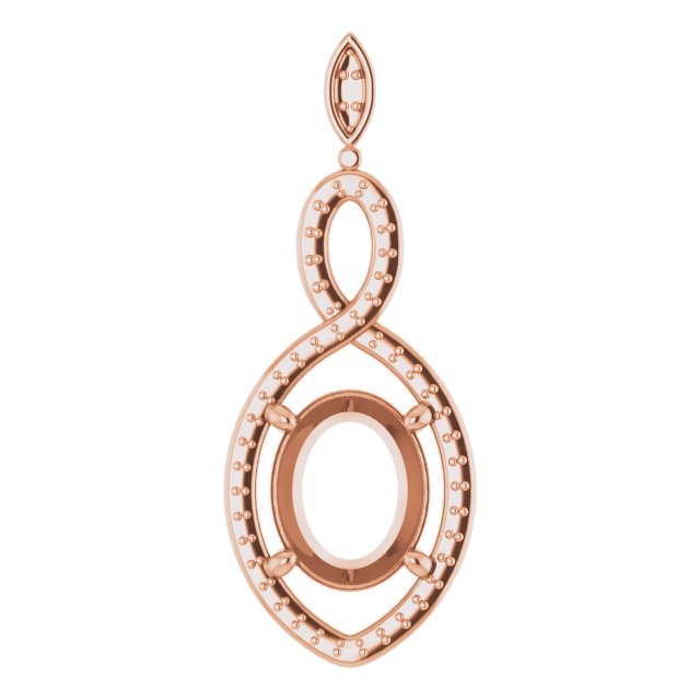 Infinity-Inspired Pendant
