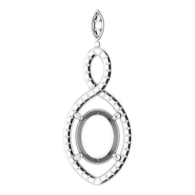 Infinity-Inspired Pendant