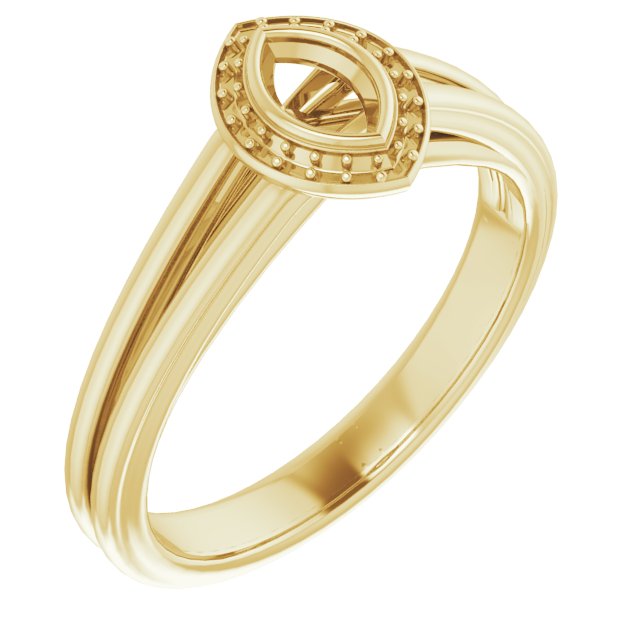 14k Yellow Gold