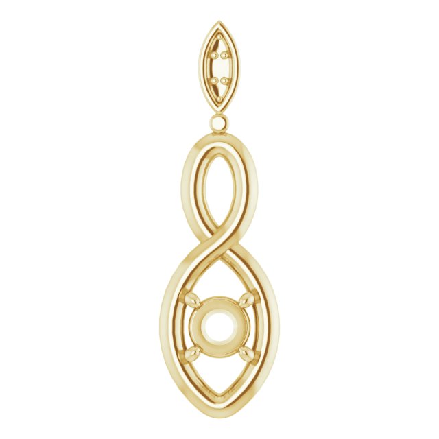 Infinity-Inspired Pendant