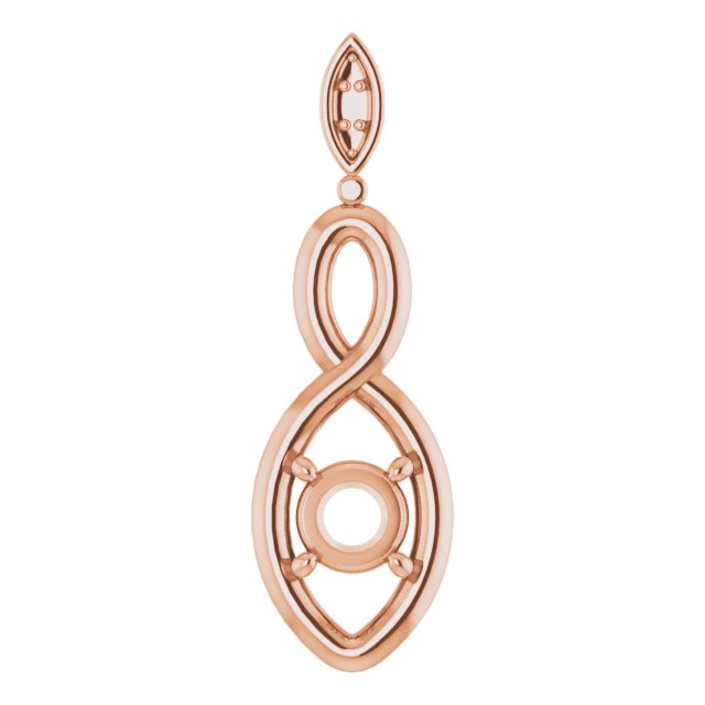 Infinity-Inspired Pendant