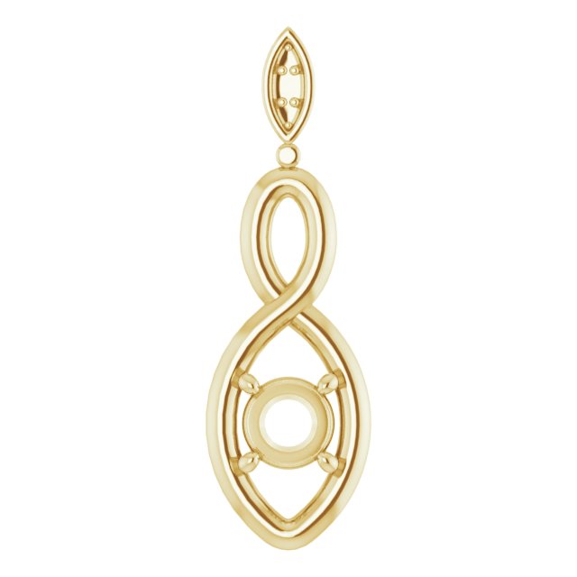Infinity-Inspired Pendant