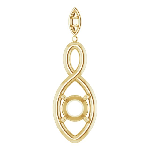 Infinity-Inspired Pendant