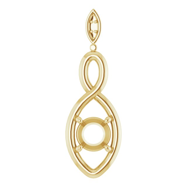 Infinity-Inspired Pendant