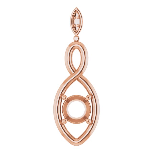 Infinity-Inspired Pendant