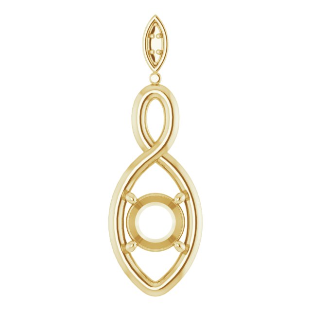 Infinity-Inspired Pendant