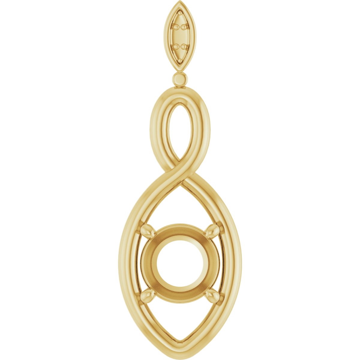 Infinity-Inspired Pendant