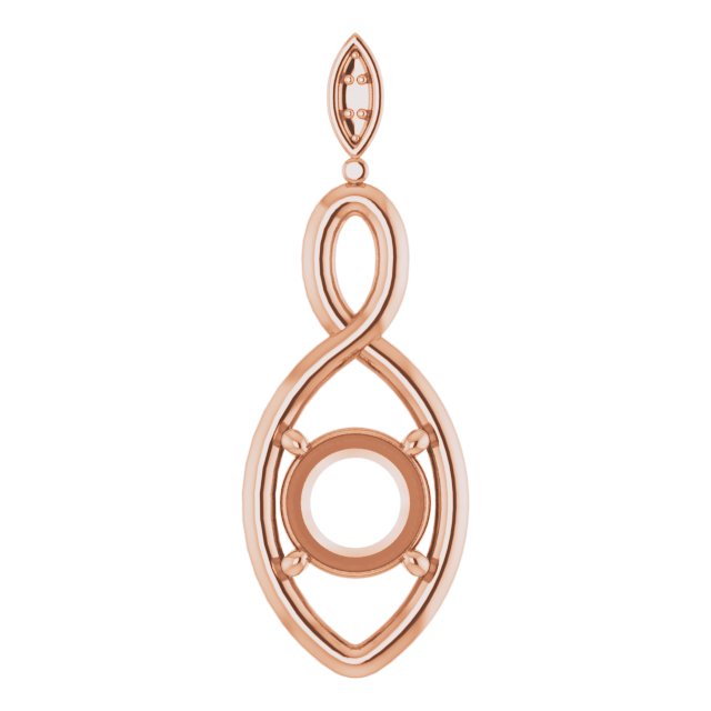 Infinity-Inspired Pendant