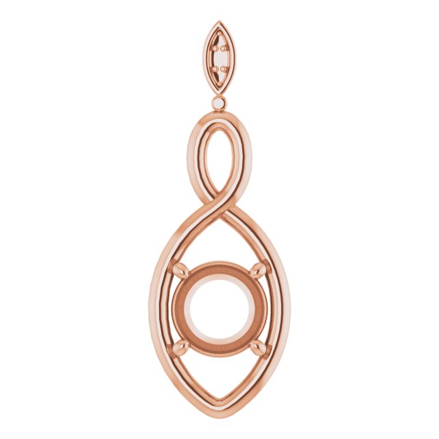 Infinity-Inspired Pendant