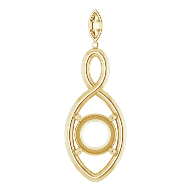 Infinity-Inspired Pendant