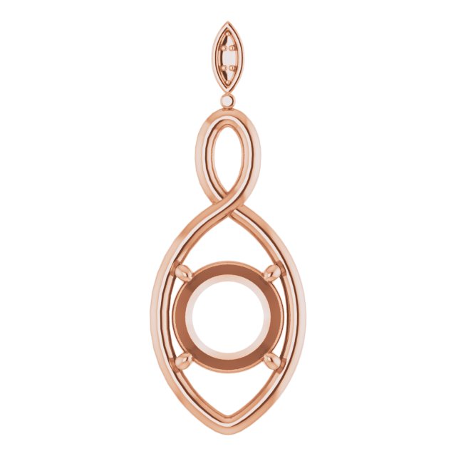 Infinity-Inspired Pendant