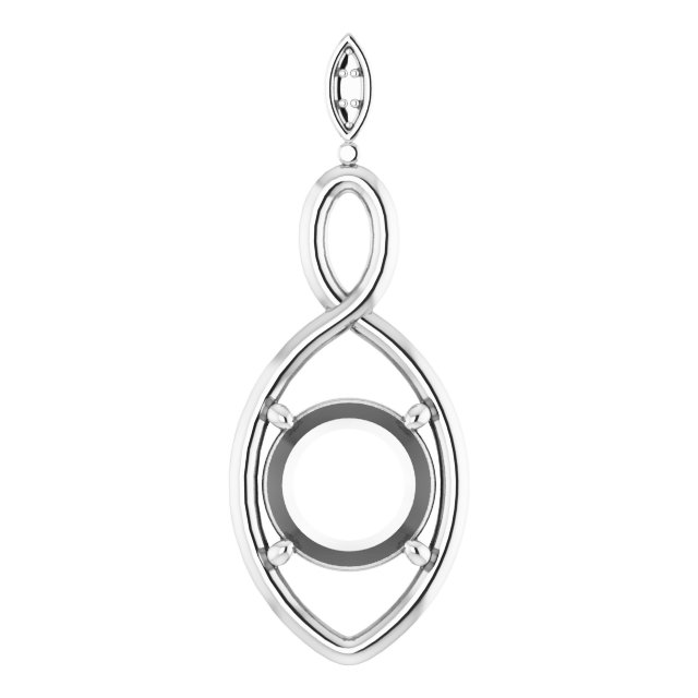 Infinity-Inspired Pendant