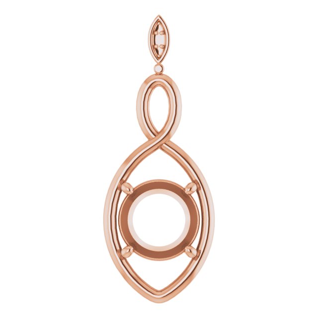 Infinity-Inspired Pendant