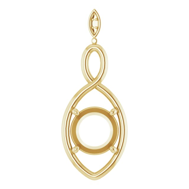 Infinity-Inspired Pendant