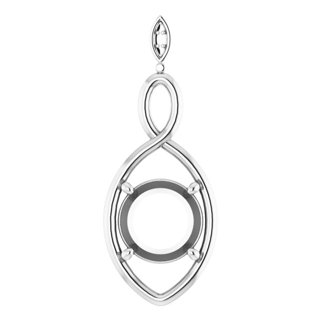 Infinity-Inspired Pendant