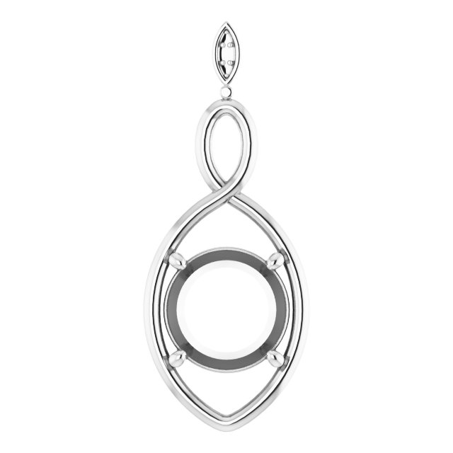 Infinity-Inspired Pendant