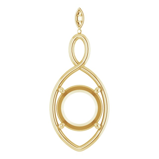 Infinity-Inspired Pendant