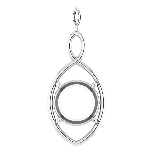 Infinity-Inspired Pendant