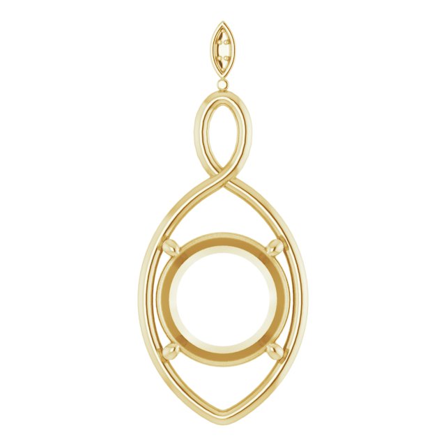 Infinity-Inspired Pendant
