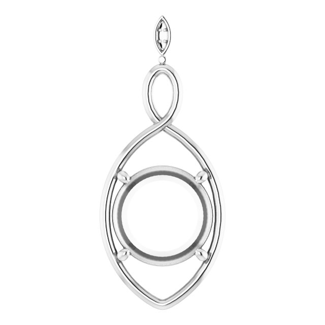 Infinity-Inspired Pendant