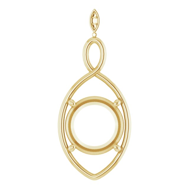 Infinity-Inspired Pendant