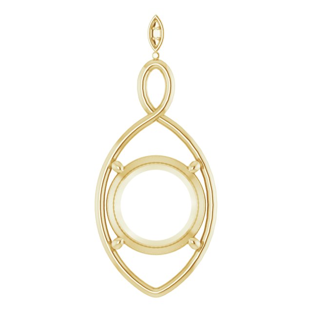 Infinity-Inspired Pendant