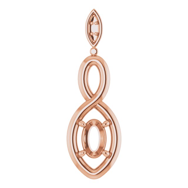 Infinity-Inspired Pendant