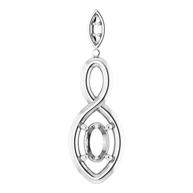 Infinity-Inspired Pendant