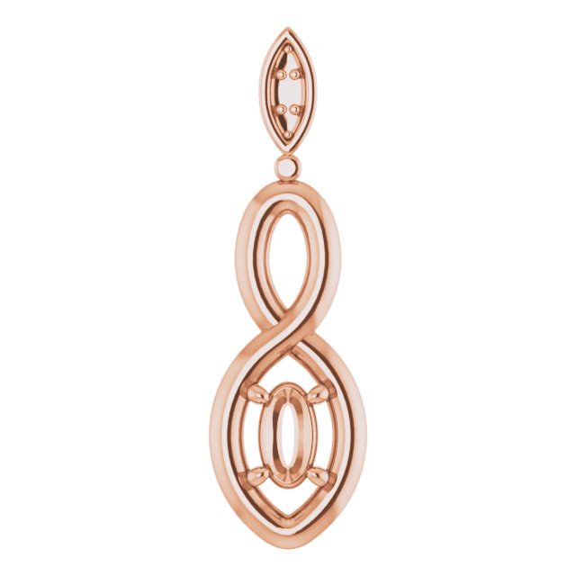 Infinity-Inspired Pendant