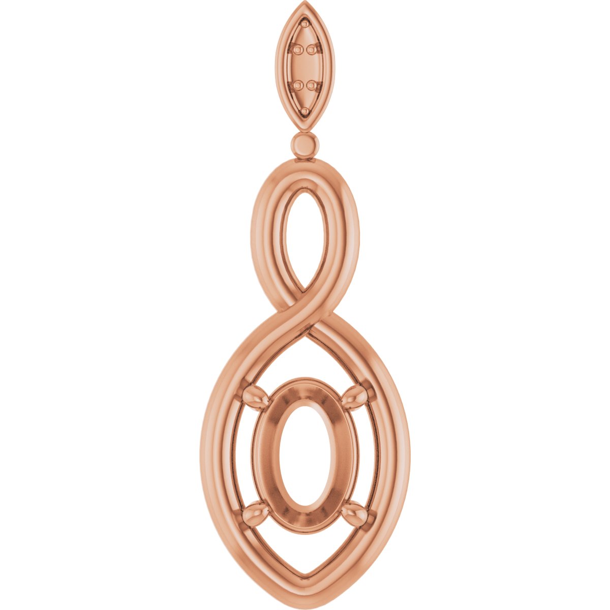 Infinity-Inspired Pendant