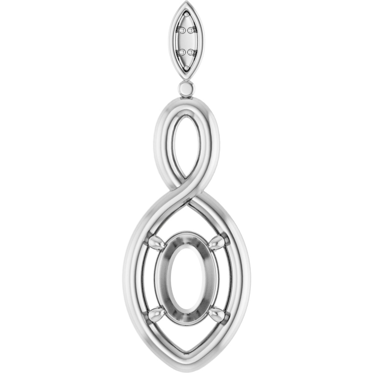 Infinity-Inspired Pendant