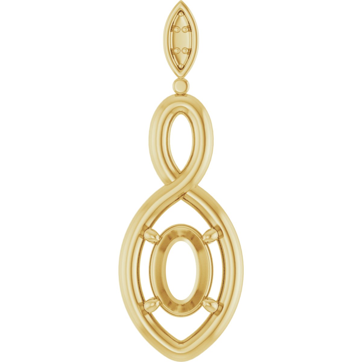 Infinity-Inspired Pendant