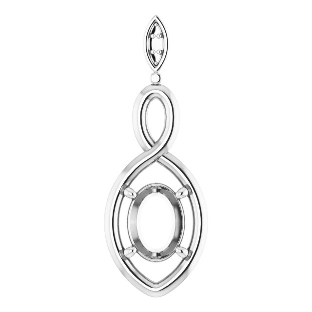 Infinity-Inspired Pendant