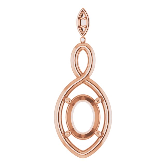 Infinity-Inspired Pendant